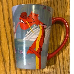 Disney Mulan Mushu "Dragon Not Lizard I Don’t Do That Tongue Thing" Coffee Mug